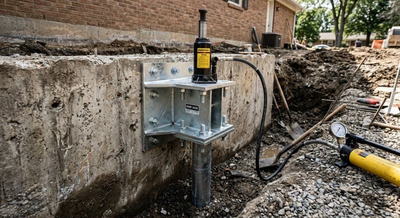 Foundation Pier Leveling