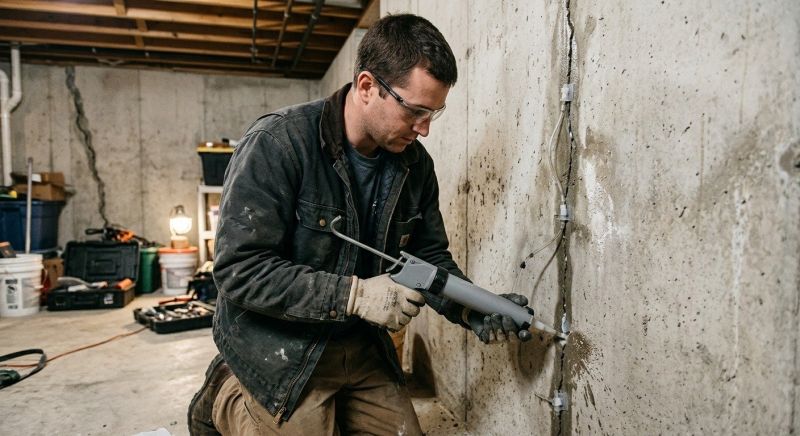 Basement Crack Repair in San Antonio, TX
