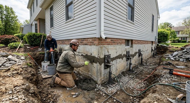 Basement Foundation Repair in Somerset, TX