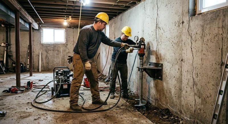 Basement Stabilization in San Antonio, TX