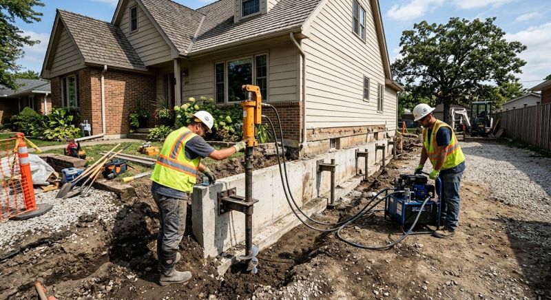 Basement Stabilization in San Antonio, TX