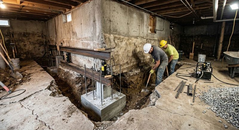 Basement Underpinning in San Antonio, TX