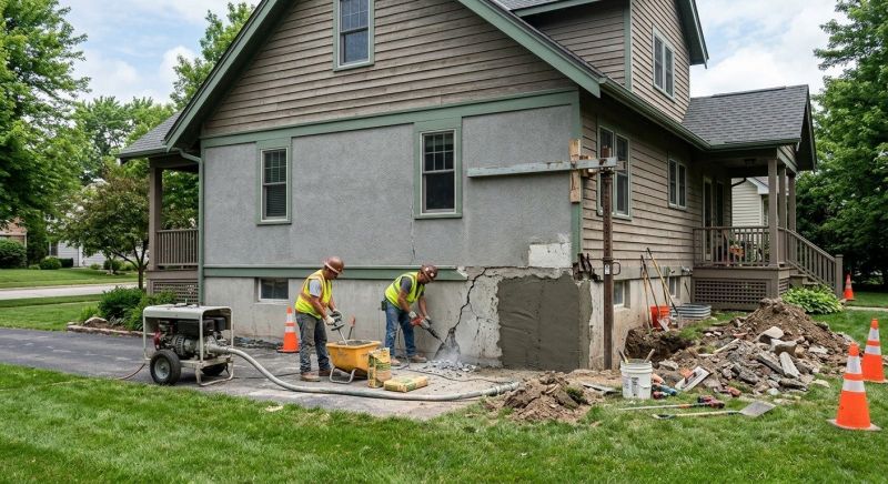Building Foundation Repair in Bexar County, TX