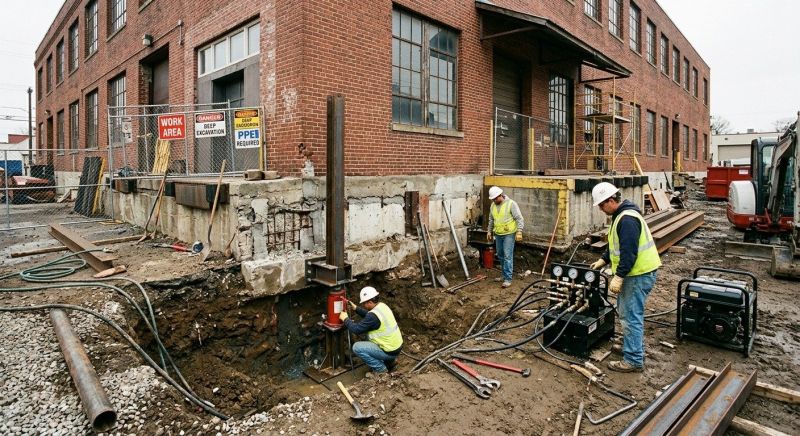 Building Foundation Repair in Boerne, TX