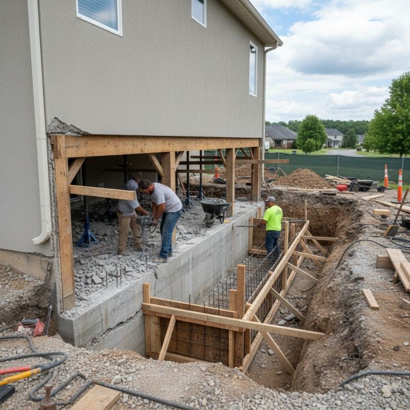 Building Foundation Repair in Castroville, TX