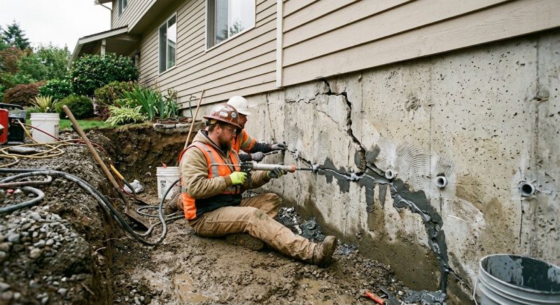 Cracked Foundation Repair in Helotes, TX