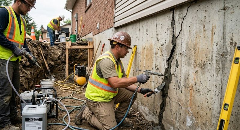 Cracked Foundation Repair in Lytle, TX