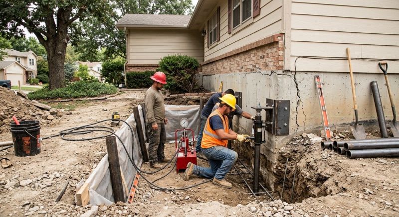 Cracked Foundation Repair in Lytle, TX