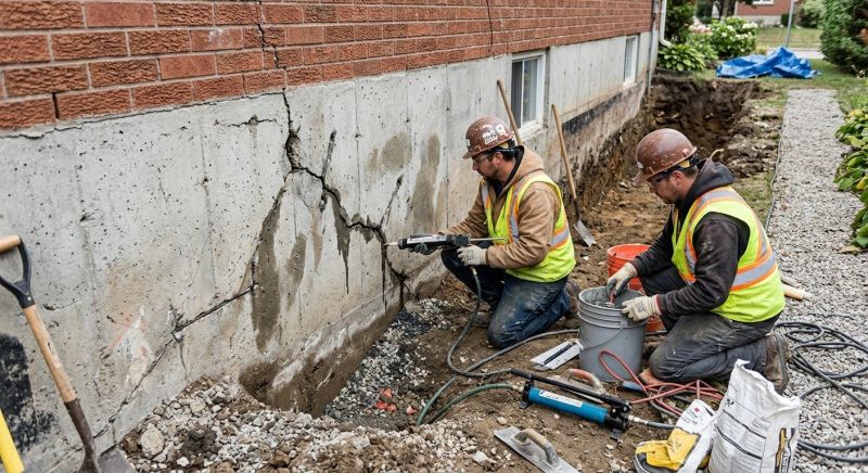 Cracked Foundation Repair in Schertz, TX
