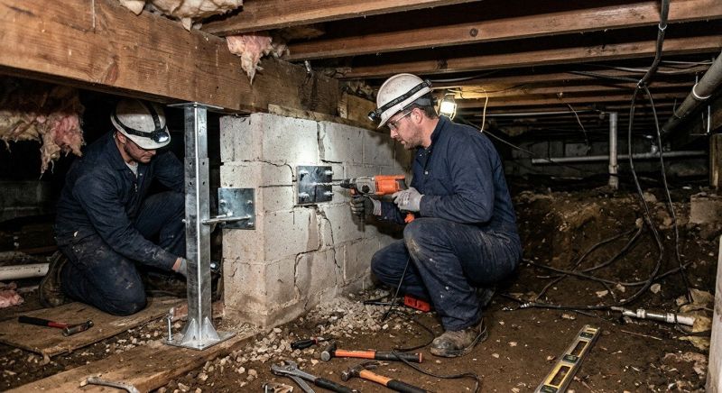 Crawlspace Foundation Repair in Castroville, TX