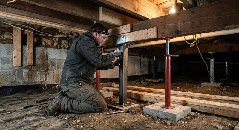 Crawlspace Structural Repair in San Antonio, TX