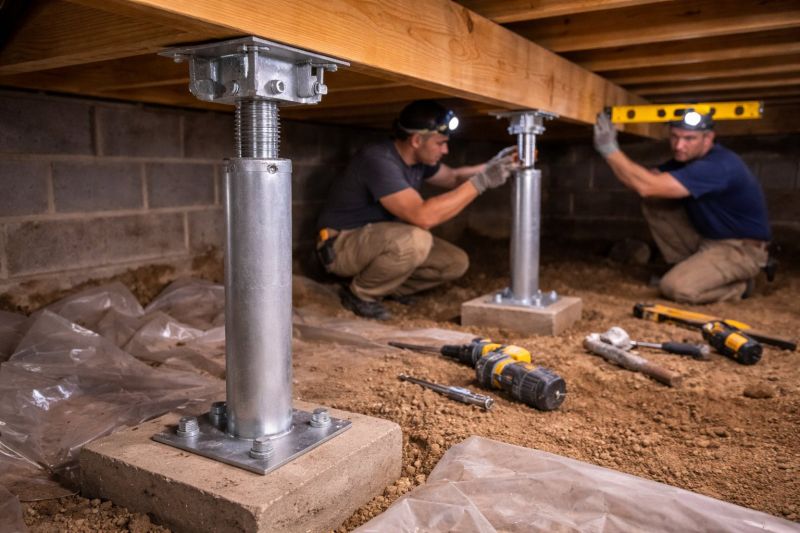 Crawlspace Structural Repair in San Antonio, TX