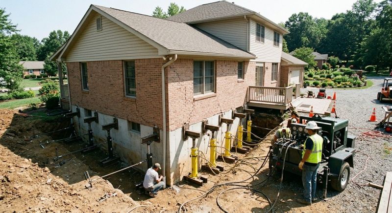 Foundation Jacking in Bexar County, TX