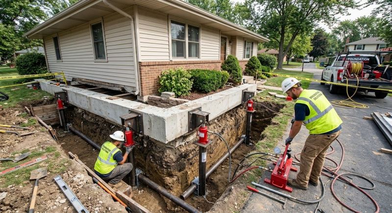 Foundation Jacking in Bexar County, TX
