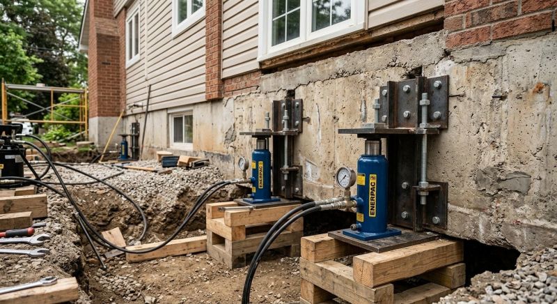 Foundation Jacking in Boerne, TX