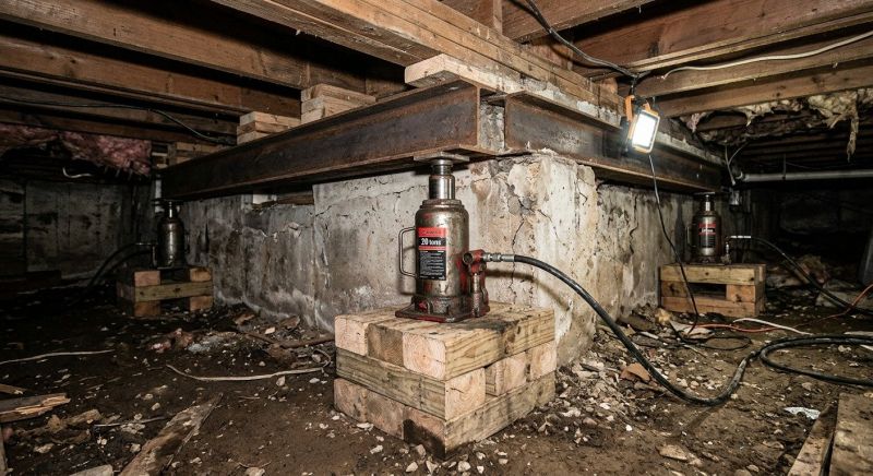 Foundation Jacking in San Antonio, TX