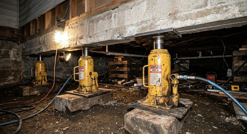 Foundation Jacking in San Antonio, TX