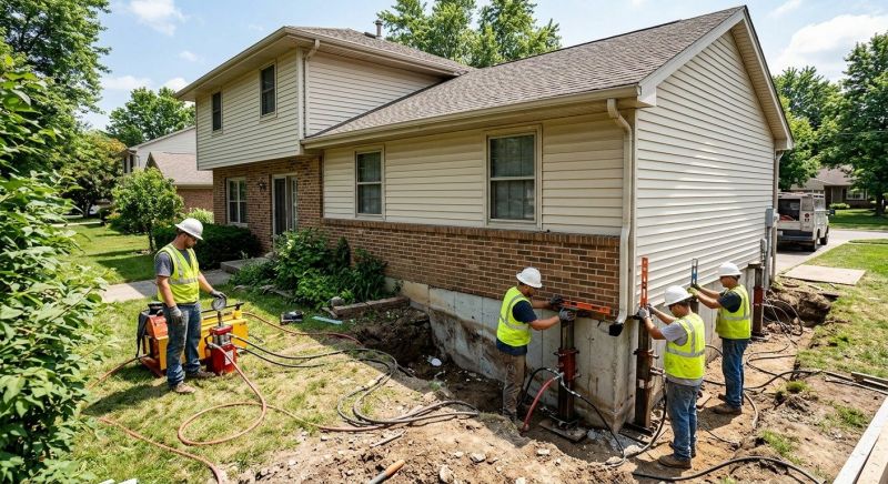 Foundation Jacking in Pipe Creek, TX