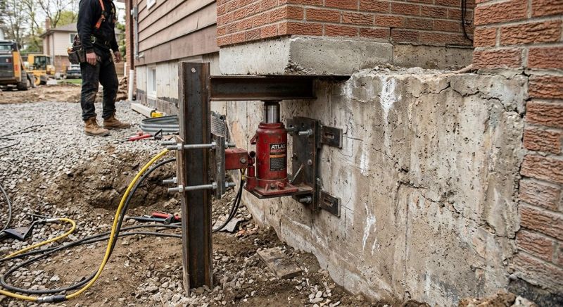 Foundation Jacking in Somerset, TX
