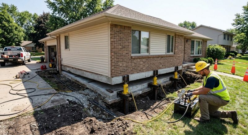 Foundation Lifting in San Antonio, TX