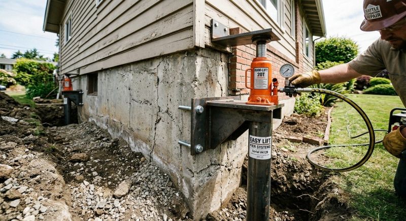 Foundation Lifting in Schertz, TX