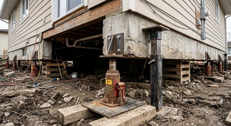Foundation Lifting in Somerset, TX