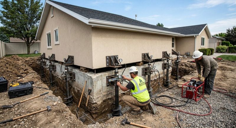 Foundation Pier Leveling in San Antonio, TX