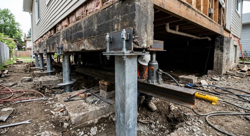 Foundation Raising in Pipe Creek, TX