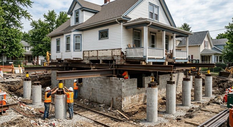 Foundation Raising in Somerset, TX