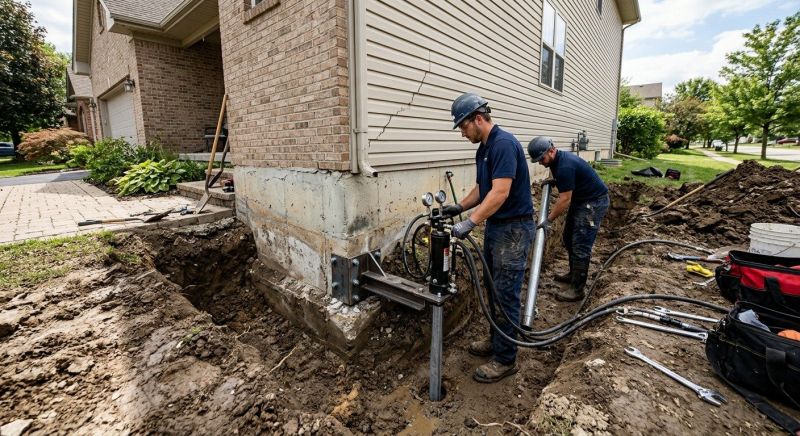 Foundation Settlement Repair in San Antonio, TX