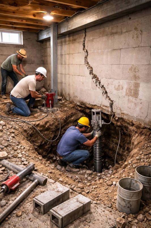 Foundation Structural Repair in Boerne, TX