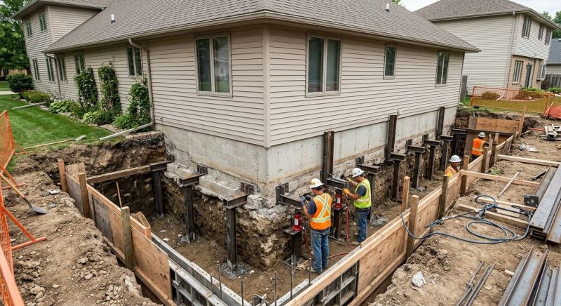 Foundation Underpinning in San Antonio, TX