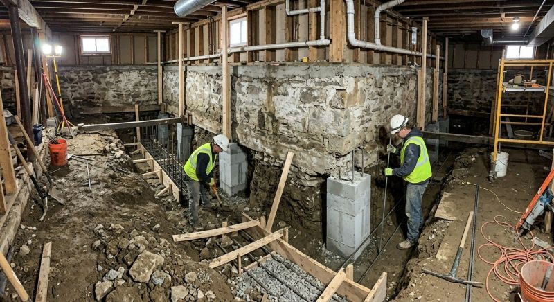 Foundation Underpinning in San Antonio, TX
