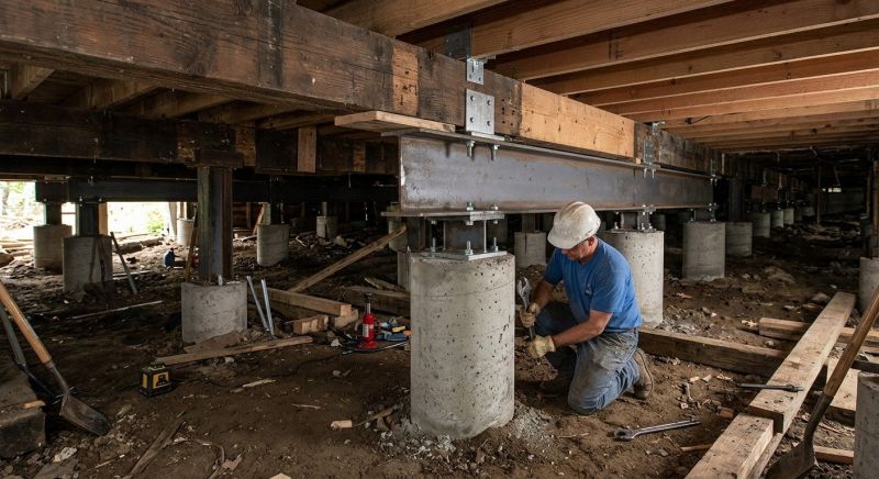 Foundation Underpinning in San Antonio, TX
