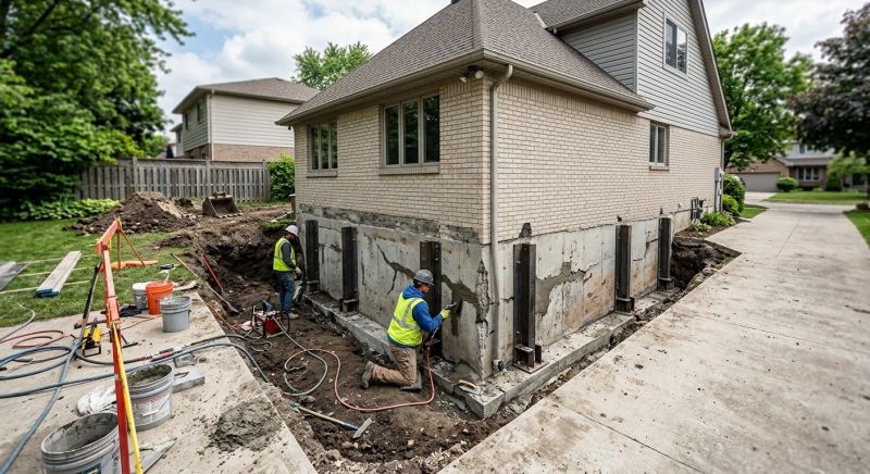 House Foundation Repair in Bexar County, TX