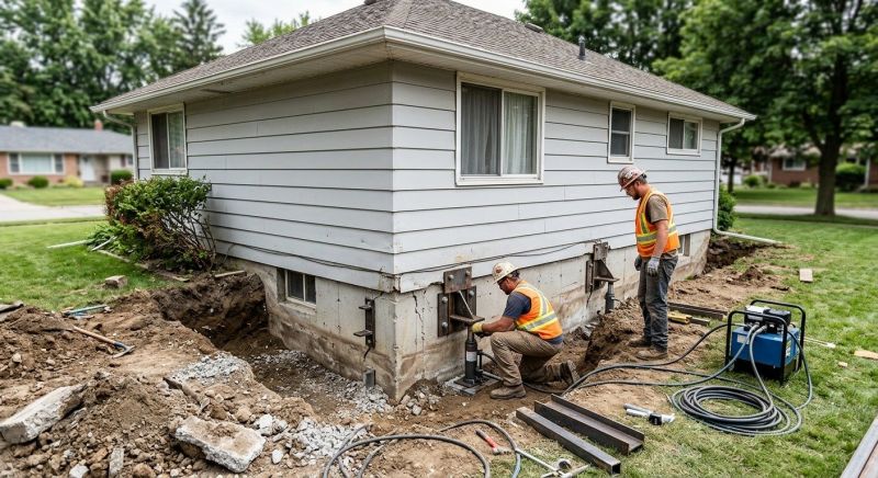 House Foundation Repair in Boerne, TX