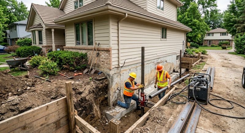 House Foundation Repair in Von Ormy, TX