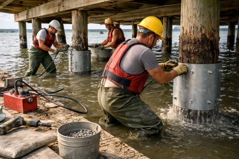 Piling Repair in San Antonio, TX