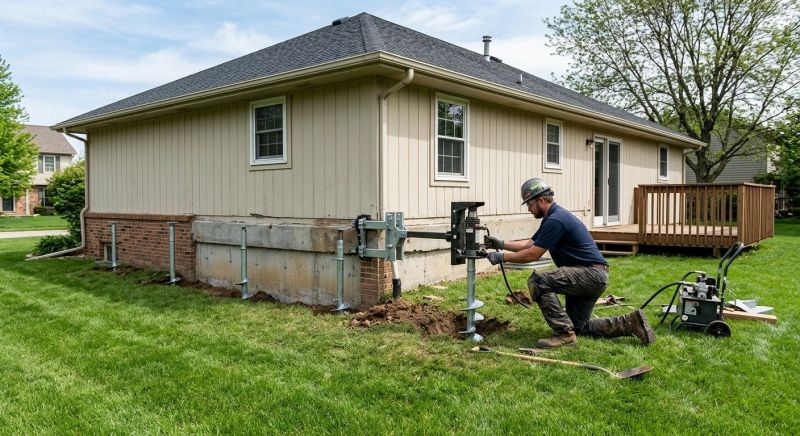 Settling Foundation Service in Castroville, TX