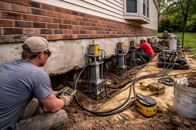 Settling Foundation Service in San Antonio, TX