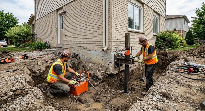 Sinking Foundation Lifting in San Antonio, TX