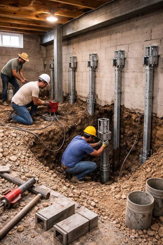 Structural Underpinning in San Antonio, TX