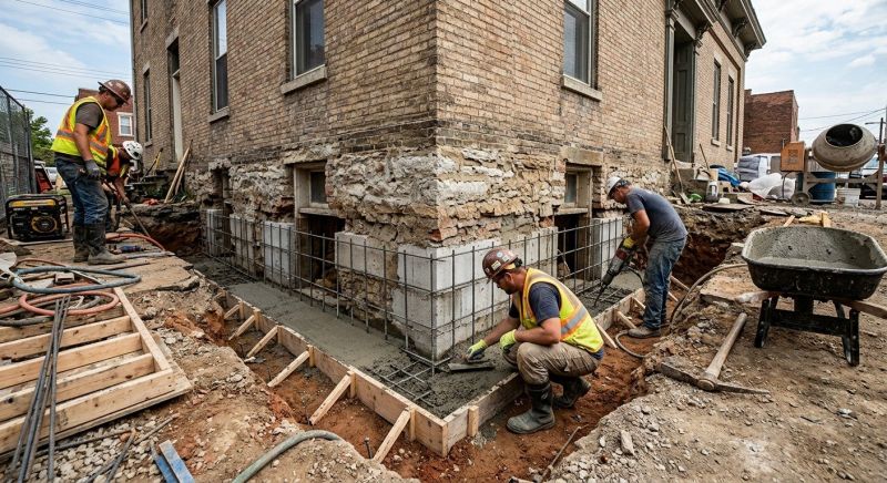 Structural Underpinning in San Antonio, TX