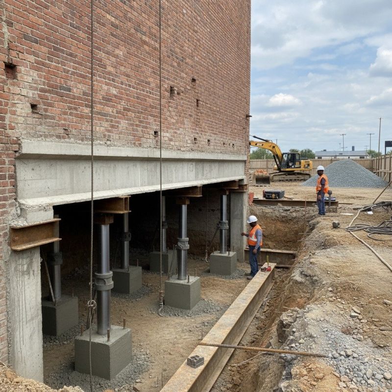 Structural Underpinning in San Antonio, TX